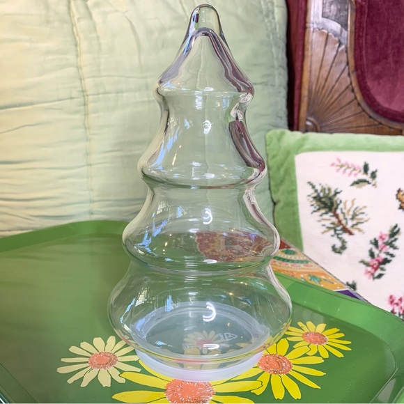 70s Libbey Glass Christmas Tree - Picture 5 of 6